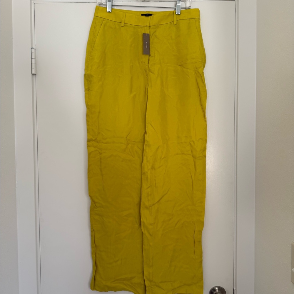 Chartreuse Silky Women’s Slacks